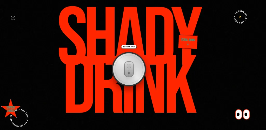 Shady Drinks logo